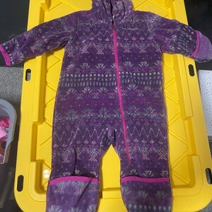 Columbia Purple Patterned Bunting